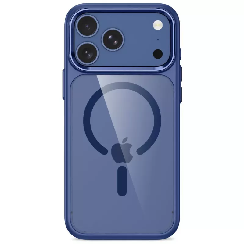 Tech-Protect Magmat MagSafe Διάφανη θήκη για iPhone 17 Pro Max / 18 Pro Max - Deep Blue