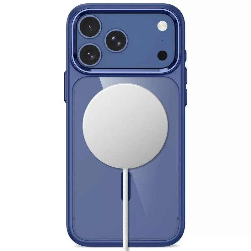 Tech-Protect Magmat MagSafe Διάφανη θήκη για iPhone 17 Pro Max / 18 Pro Max - Deep Blue