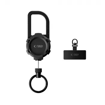 TECH-PROTECT ATH03 Urbanloop Αντικλεπτική βάση για AirTag, Μαύρο