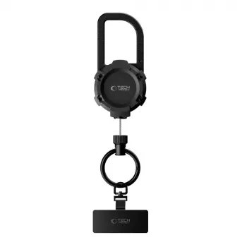 TECH-PROTECT ATH03 Urbanloop Αντικλεπτική βάση για AirTag, Μαύρο