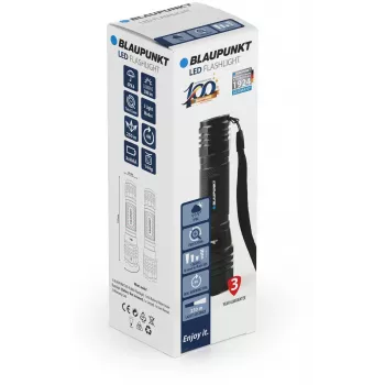 Blaupunkt BT-FL8060 φακός LED με ζουμ, 300 lm (BLAUPUNKTBT-FL8060)