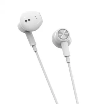 Beline USB-C In-Ear Ακουστικά με Μικρόφωνο και Τηλεχειριστήριο, Λευκό