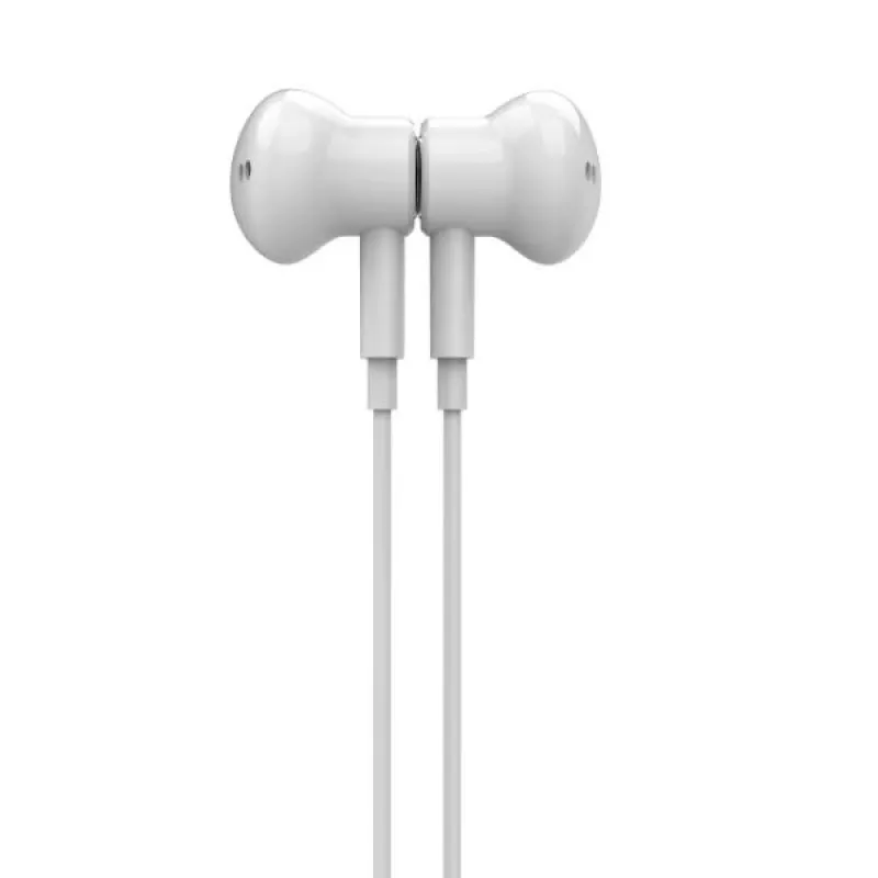 Beline USB-C In-Ear Ακουστικά με Μικρόφωνο και Τηλεχειριστήριο, Λευκό