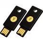 YubiKey 5 NFC Κλειδί Ασφαλείας 2 τεμ. (Μαύρο/Χρυσό, USB-A & NFC)