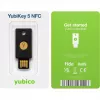 YubiKey 5 NFC Κλειδί Ασφαλείας 2 τεμ. (Μαύρο/Χρυσό, USB-A & NFC)