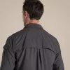 Craghoppers NosiLife Adventure LS Shirt III - Black Pepper, XL