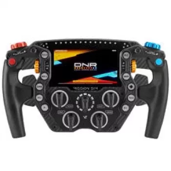 VPG Sim Mission Sim Racing Τιμόνι, Οθόνη Αφής 5 ιντσών, ARGB, 290mm - Μαύρο