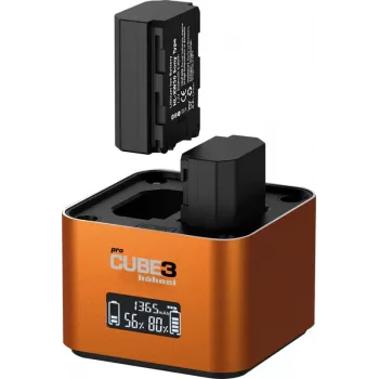 Hähnel ProCube 3 Twin φορτιστής για φωτογραφικές μηχανές Sony (1000 577.2)