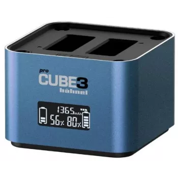 Hähnel ProCube 3 Twin φορτιστής για φωτογραφικές μηχανές Panasonic (1000 577.4)