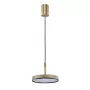 NO NAME LAMP Κρεμαστό Φωτιστικό DOM 24W 3K Χρυσό