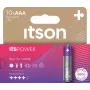 ITSON LR03IPO/10HH Αλκαλικές Μπαταρίες AAA Συσκευασία 10 τεμ. | 1,5V LR03 MN2400 ανθεκτικές, ασφαλείς από διαρροή, χωρίς υδράργυρο