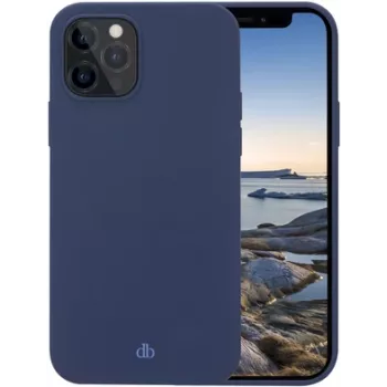 dbramante1928 Monaco Προστασία Πλάτης για Apple iPhone 13 Pro - MagSafe-συμβατό - Pazifikblau - 100% ανακυκλωμένο πλαστικό