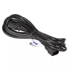 Akyga AK-PC-07C καλώδιο επέκτασης CU IEC C13 σε C14 3m Μαύρο
