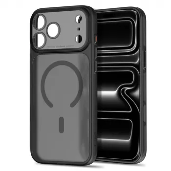 Tech-Protect MagPrime MagSafe Διάφανη θήκη για iPhone 17 Pro Max / 18 Pro Max - Ματ Μαύρο