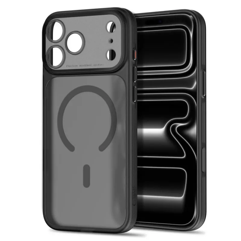 Tech-Protect MagPrime MagSafe Διάφανη θήκη για iPhone 17 Pro Max / 18 Pro Max - Ματ Μαύρο