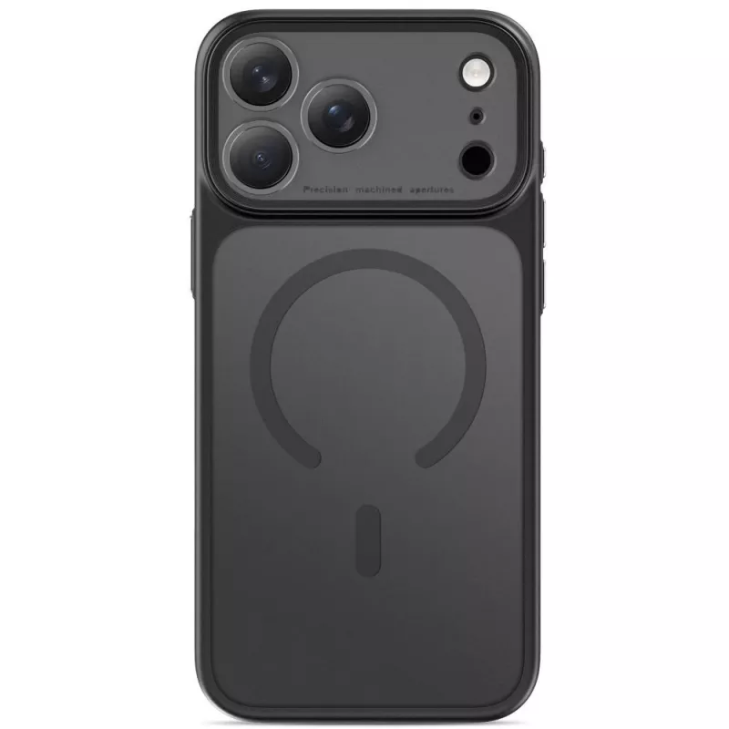 Tech-Protect MagPrime MagSafe Διάφανη θήκη για iPhone 17 Pro Max / 18 Pro Max - Ματ Μαύρο