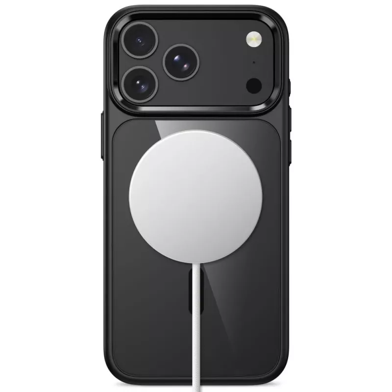 Tech-Protect Magmat MagSafe Διάφανη θήκη για iPhone 17 Pro Max / 18 Pro Max - Μαύρο