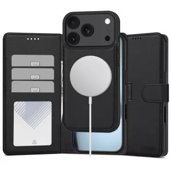 Tech-Protect MagSafe Πορτοφόλι για iPhone 17 Pro / 18 Pro, Ματ Μαύρο
