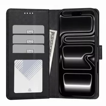 Tech-Protect MagSafe Πορτοφόλι για iPhone 17 Pro Max / 18 Pro Max, Ματ Μαύρο