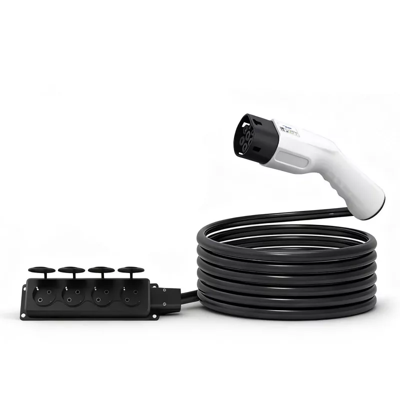 AKYGA AK-SC-E27 V2L-Adapter Type 2 σε 4x Schuko 16A 3m
