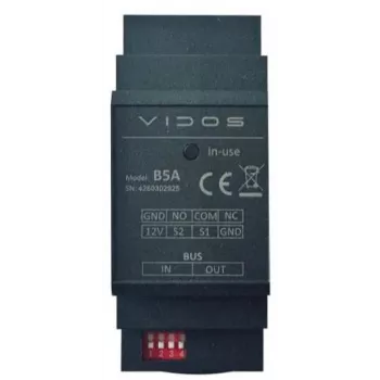 VIDOS DUO B5A Λειτουργική μονάδα για ενδοεπικοινωνία 2 συρμάτων