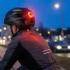 Vayox Κράνος Ποδηλάτου Kask Active Ματ Μαύρο με LED M