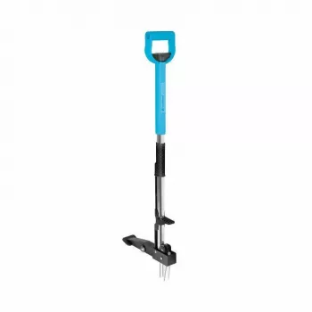 CELLFAST C.IDEAL Εργαλείο Εκρίζωσης Ζιζανίων 95 cm Stand-Up Χειροκίνητο με Σύστημα 3 Δοντιών από Σκληρυμένο Χάλυβα και Εκτίναξη με Πεντάλ, Εργονομική Λαβή D, Πράσινο/Μαύρο