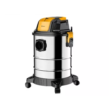 TRACER DustRider 20L Ηλεκτρική Σκούπα Υγρών και Ξηρών Βιομηχανική με Φίλτρο HEPA και Λειτουργία Φυσήματος