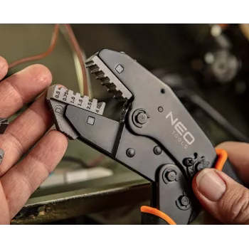 NEO TOOLS Πένσα πρέσας ακροδεκτών 0,5-16 mm² (22-6 AWG)