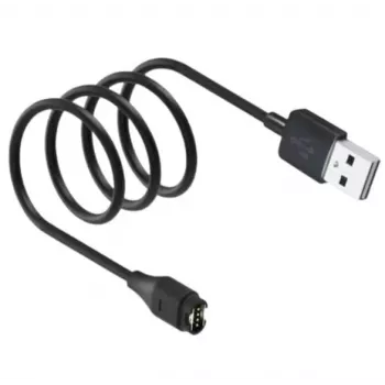 Beline Καλώδιο φόρτισης USB-A για έξυπνα ρολόγια Garmin 1m μαύρο