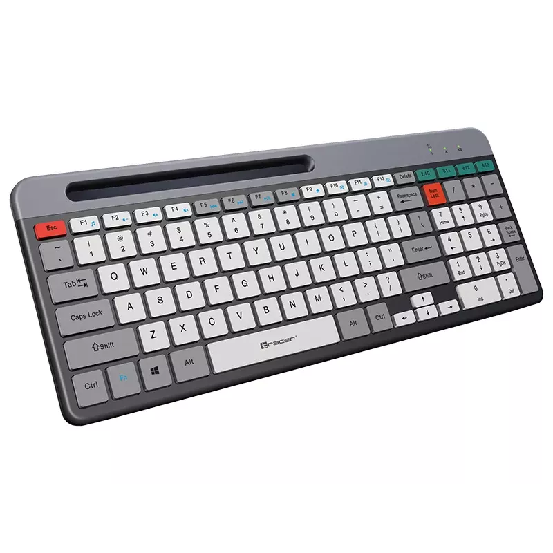 TRACER SHARP Ασύρματο πληκτρολόγιο, 2,4 GHz, πλήρους μεγέθους, QWERTY, μαύρο