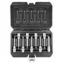 NEO TOOLS Μύτες Torx σε καρυδάκια 100 mm, σετ 9 τεμ.
