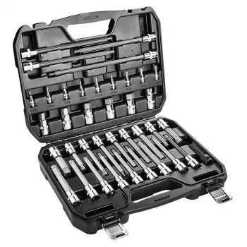 NEO TOOLS Μύτες Torx 1/2, σετ 38 τεμ.