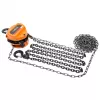 NEO TOOLS Χειροκίνητο παλάγκο 1 τόνου 3 m με αλυσίδα φορτίου 6 mm και φρένο διπλής καστάνιας