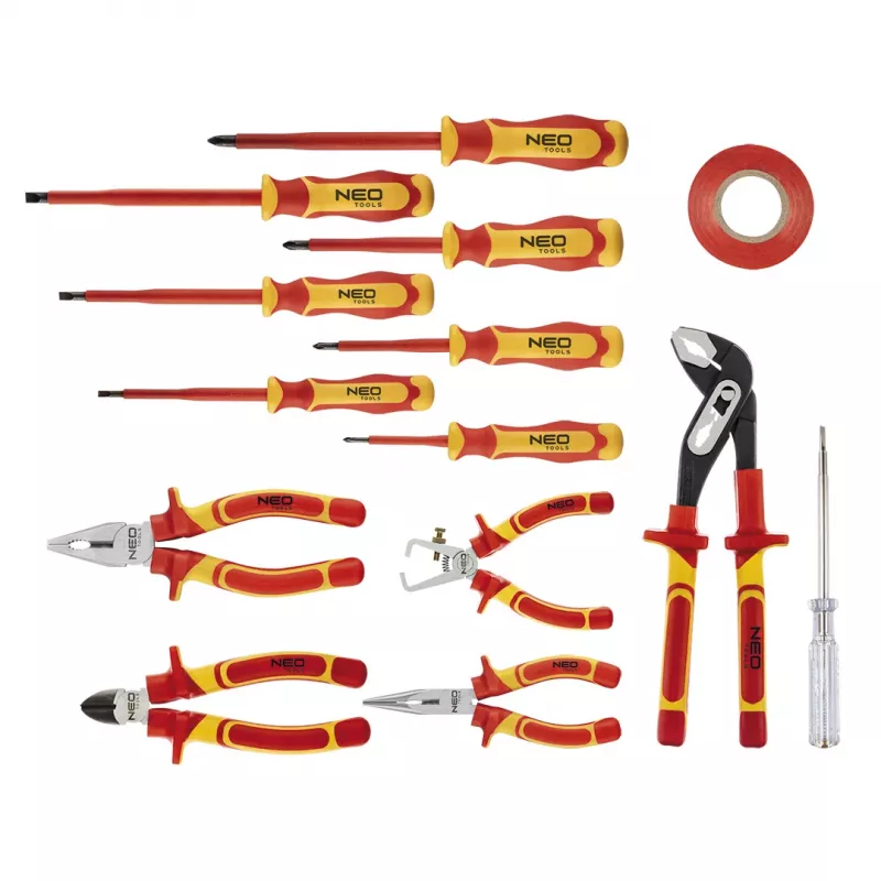 NEO TOOLS σετ πένσας και κατσαβιδιών 1000V, 13 τεμ.