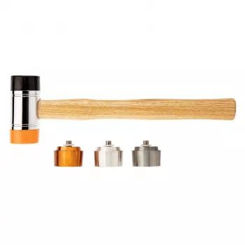 NEO TOOLS σφυρί με μαλακά πρόσωπα και αντικαταστάσιμα ένθετα 660 g, 45 mm, στέλεχος fiberglass