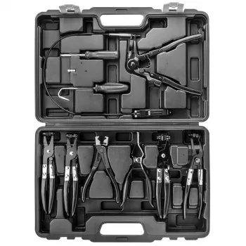 NEO TOOLS σετ 9 τεμ. πένσας σφιγκτήρων σωλήνα με εργονομικές λαβές και θήκη μεταφοράς