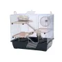 INZ INTER-ZOO Pinky 3 Κλουβί τρωκτικών με ψευδάργυρο μαύρο 500x330x455 mm