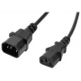 Accura Καλώδιο τροφοδοσίας C13 σε C14 VDE 1,8 m μαύρο