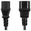 Accura Καλώδιο τροφοδοσίας C13 σε C14 VDE 1,8 m μαύρο