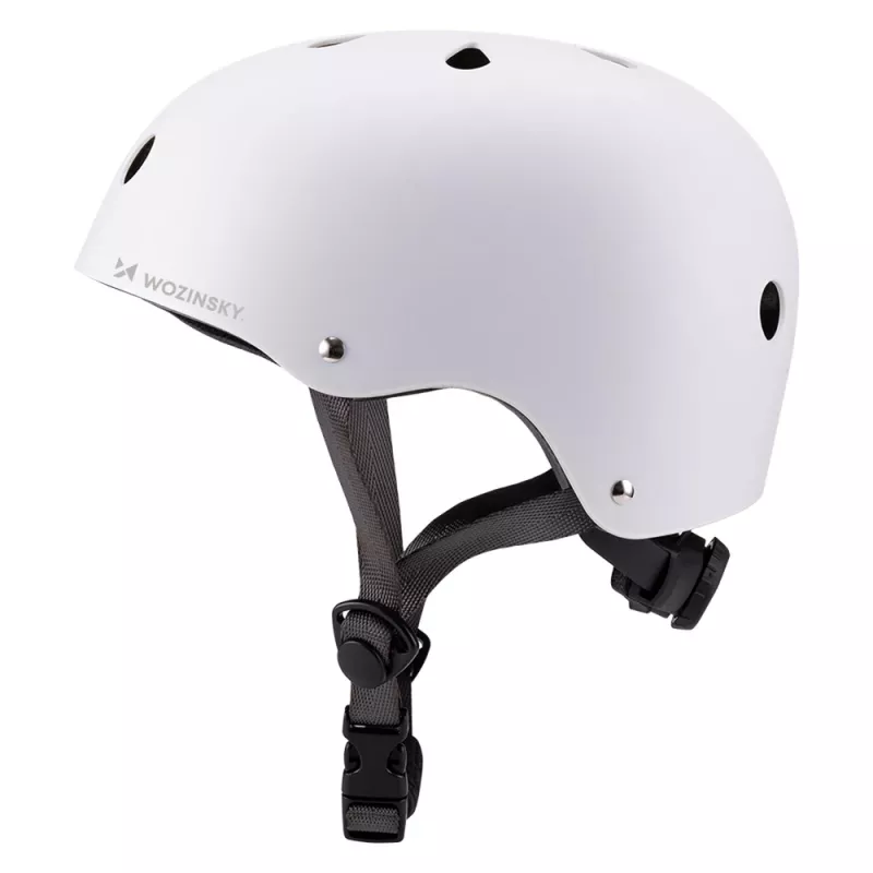 WOZINSKY Κράνος Ποδηλασίας BMX/Scooter Ελαφρύ 48-52 cm - Λευκό