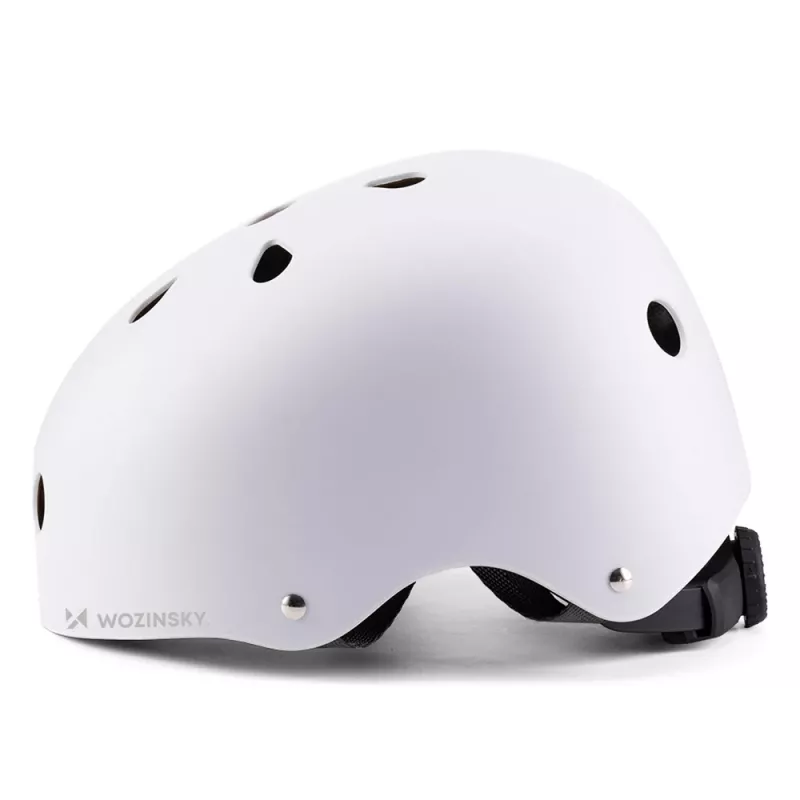 WOZINSKY Κράνος Ποδηλασίας BMX/Scooter Ελαφρύ 48-52 cm - Λευκό