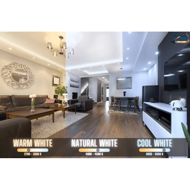 Blaupunkt E27 9W έξυπνος λαμπτήρας LED A60 – Tunable White & RGB, Wi-Fi, Alexa/Google Assistant