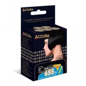 ACCURA Συμβατό δοχείο μελανιού HP Nr. 655XL (CZ112AE) μαύρο υψηλής απόδοσης