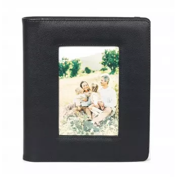 LOVEINSTANT άλμπουμ φωτογραφιών για 160 φωτογραφίες 10x15 cm, μαύρο