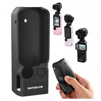 SUNNYLIFE OP4-BHT200-D θήκη προστασίας TPU για DJI Osmo Pocket 3 / 4 / 4P - μαύρο