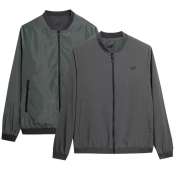 Ανδρικό αμφίπλευρο μπουφάν 4F M013 Olive/Γκρι SS23