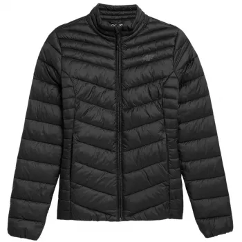 4F γυναικείο μπουφάν με πούπουλα F094 Deep Black 4FSS23TDJAF094 20S