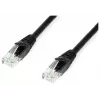 Accura Καλώδιο δικτύου Cat6 UTP Ethernet 15m Μαύρο