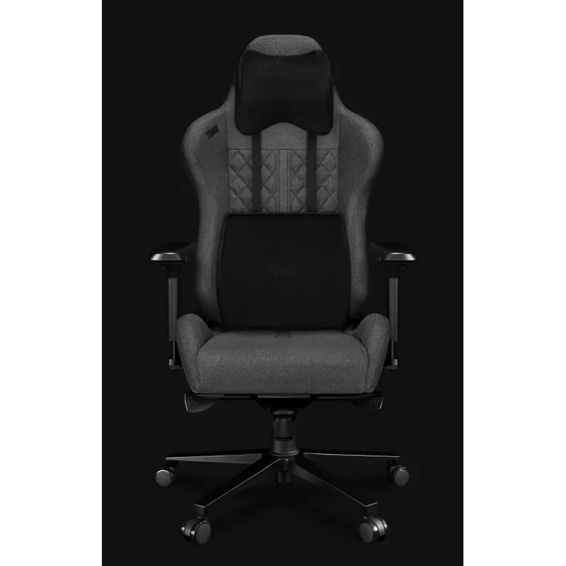 Yumisu 2050 Material Γκρι/Μαύρο Καρέκλα gaming